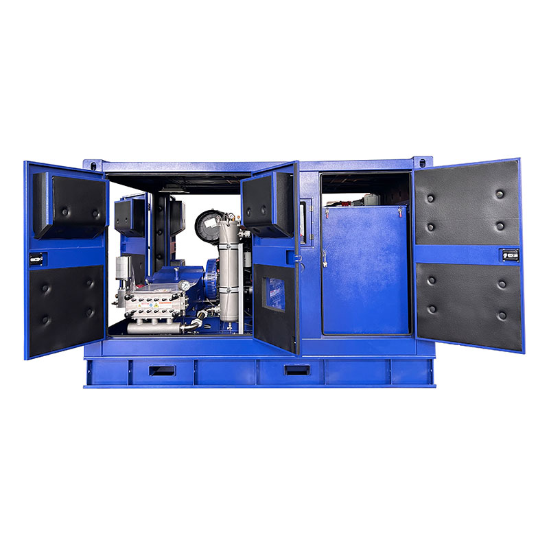 1500 Bar Hydraulic Sewer Jetting High Pressure Machina
